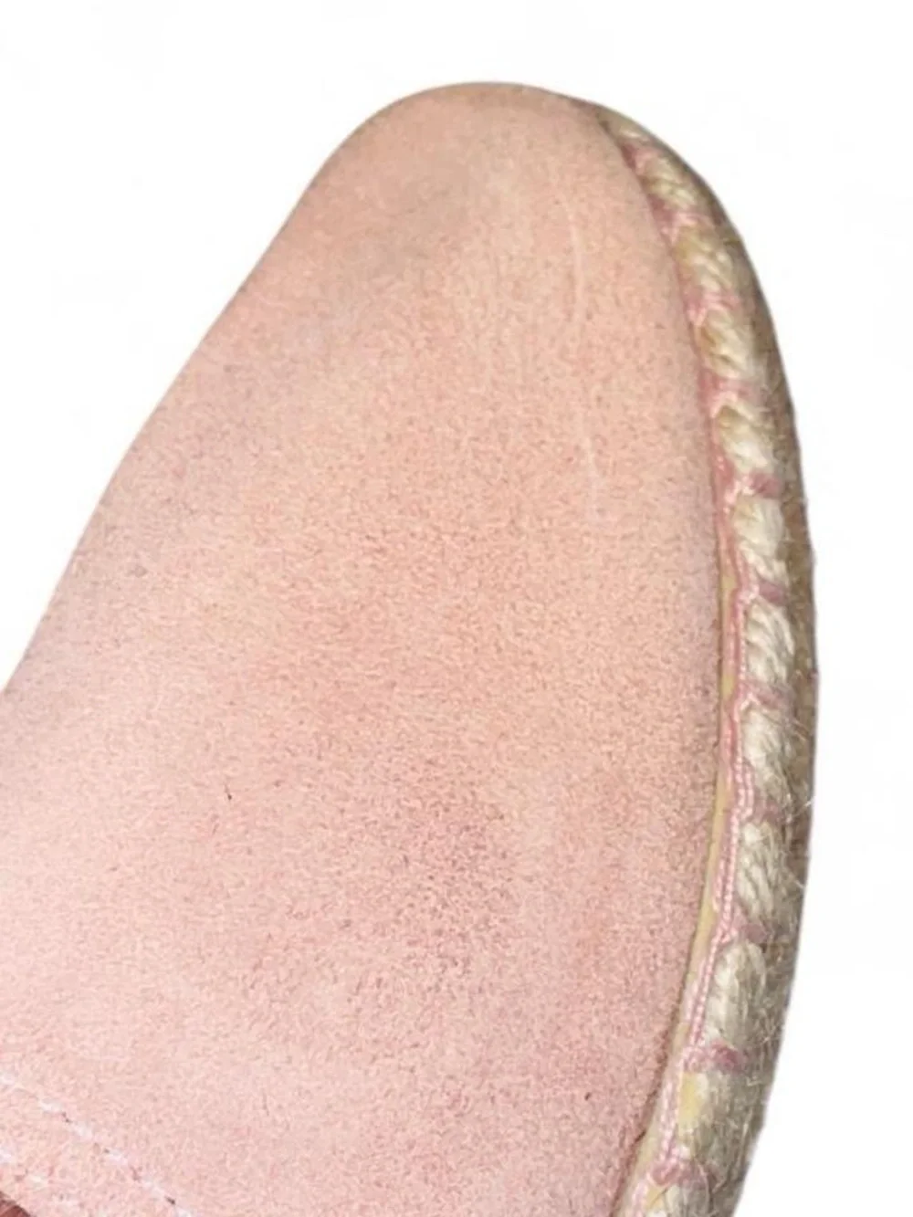 NWOB Verbenas Spain Dusty Pink Suede Espadrille Flats 39 (Women’s 8.5/9)